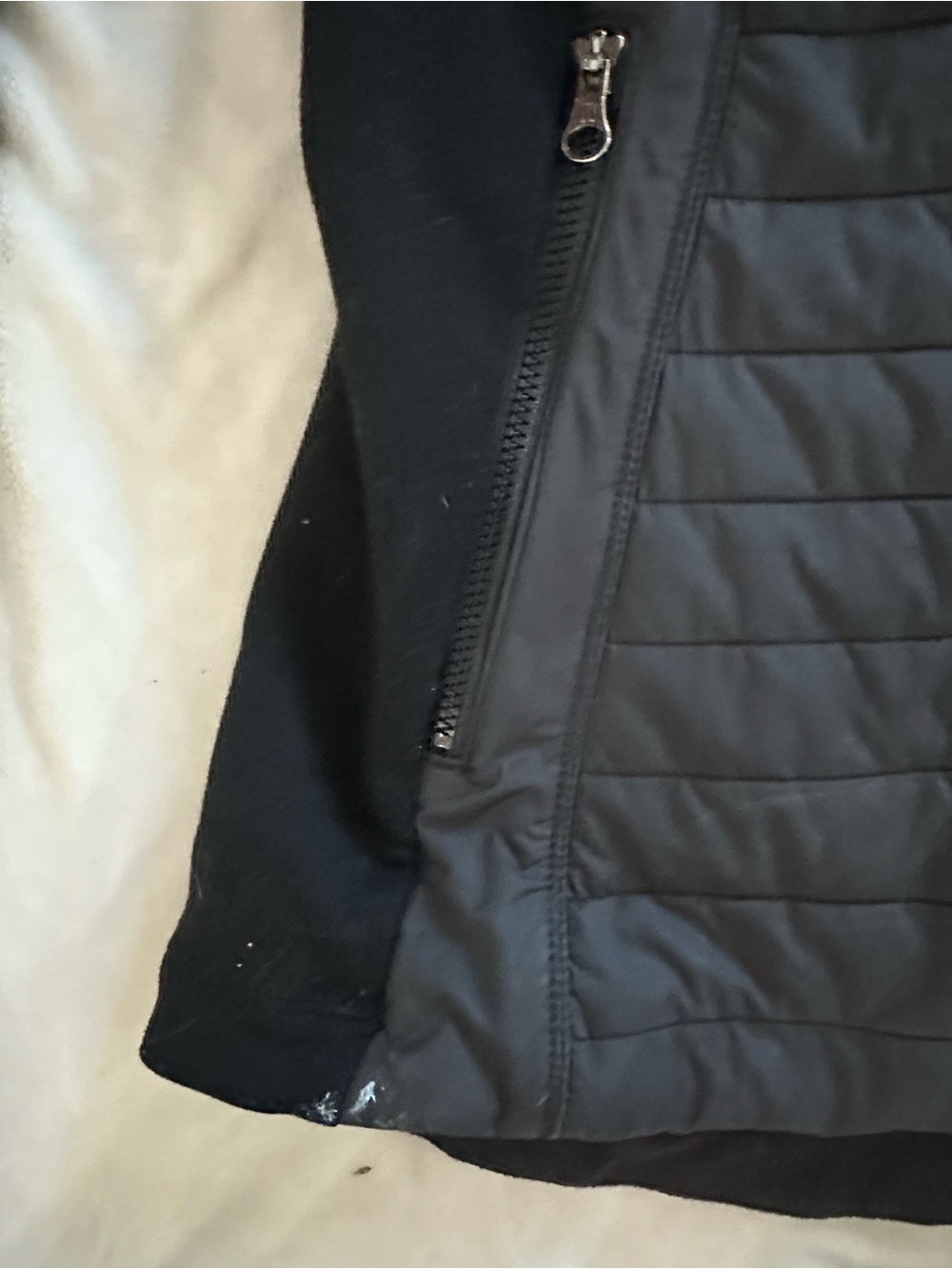 lululemon athletica Black Quilted Hooded Puffer Jacket - Picture 3 of 7